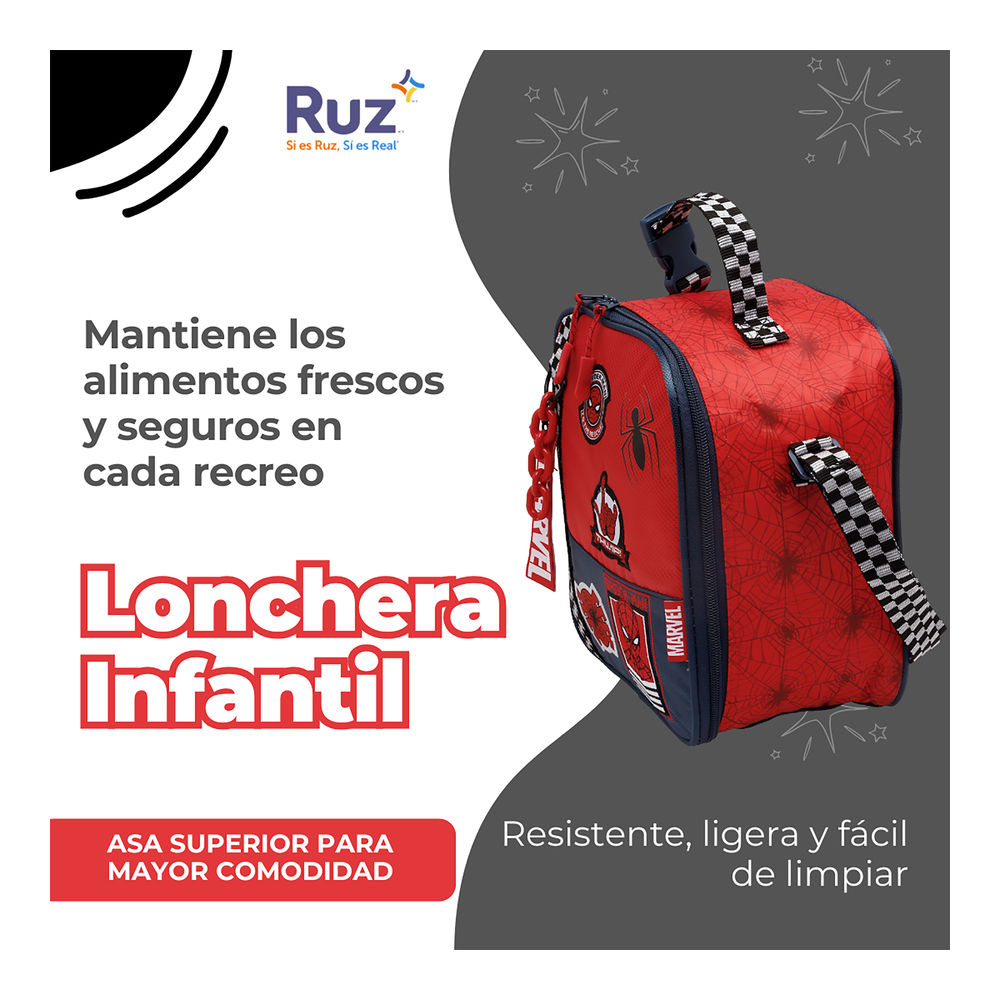 Foto 5 pulgar | Lonchera Infantil Marvel Spider-man 4 L