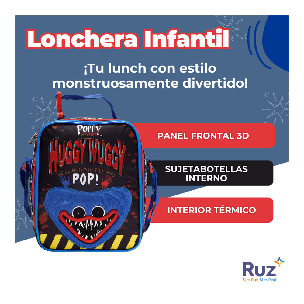 Foto 4 pulgar | Lonchera Infantil Mob Entertainment Poppy Playtime 4 L