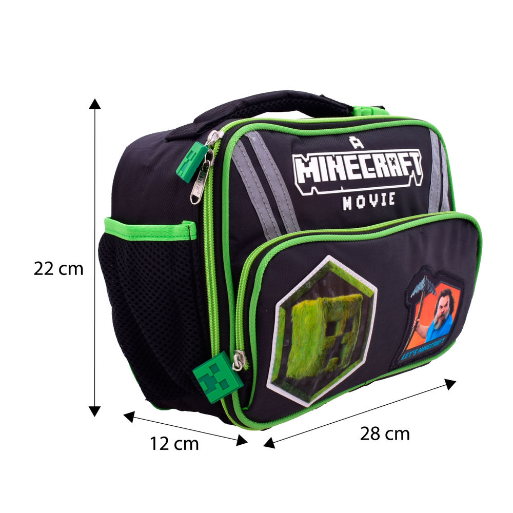 Foto 7 pulgar | Lonchera Infantil Microsoft Minecraft 4 L