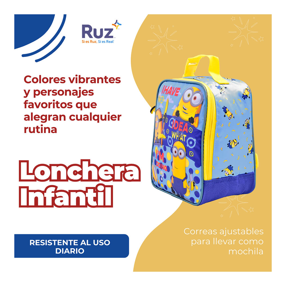 Foto 4 | Lonchera Infantil Universal Minions Evergreen 4 L
