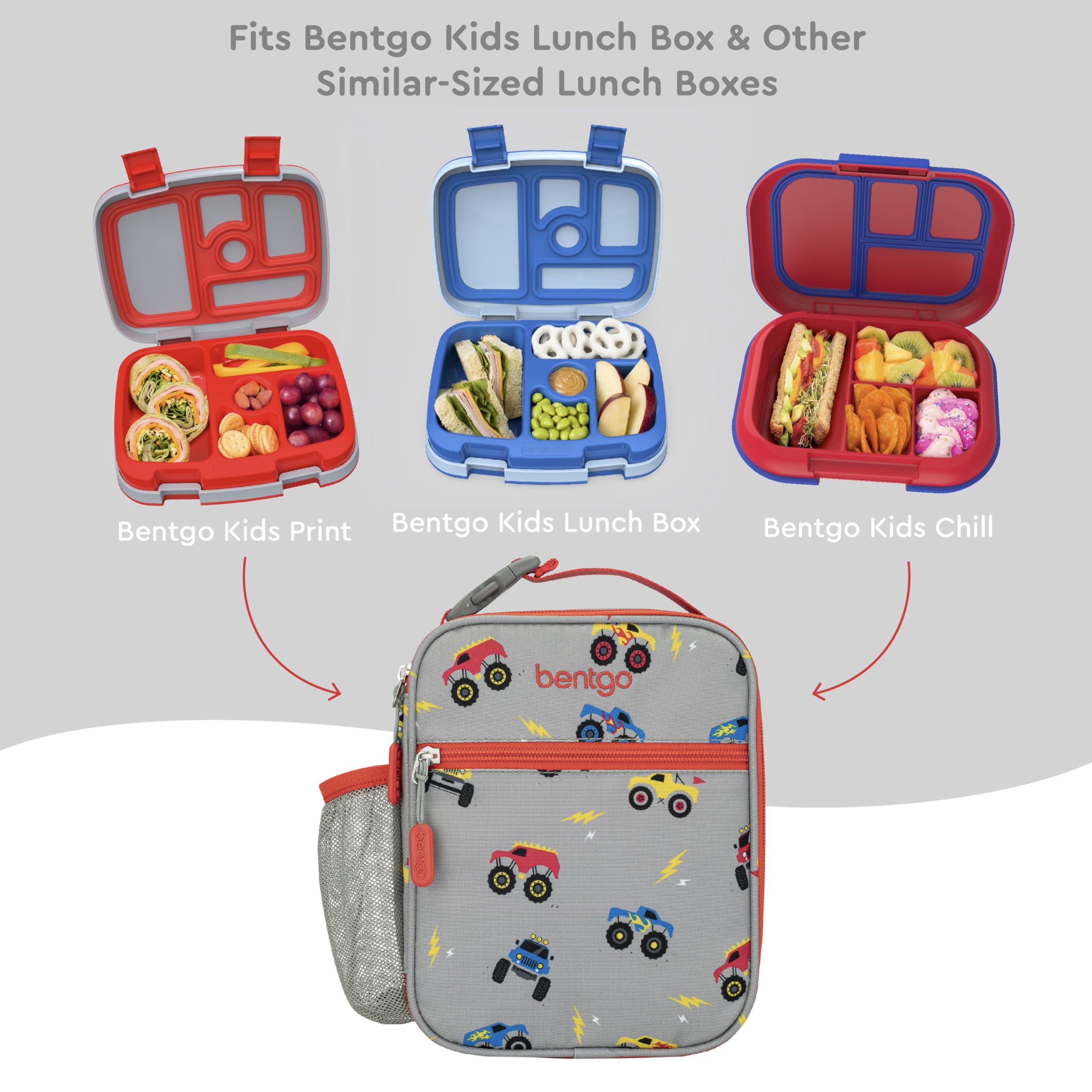 Foto 6 pulgar | Bolsa De Almuerzo Bentgo Kids Con Aislamiento Para Camiones Resistentes Al Agua - Venta Internacional.