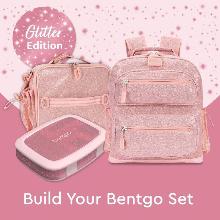 Foto 5 | Fiambrera Bentgo Kids Glitter Edition Con 5 Compartimentos, Color Rosa - Venta Internacional.