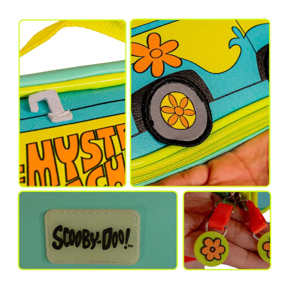 Foto 5 pulgar | Lonchera Escolar Scooby Doo Máquina Del Misterio Yadatex Sbd003-lb072a