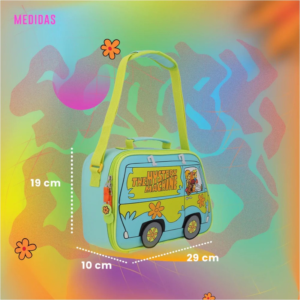 Foto 6 pulgar | Lonchera Escolar Scooby Doo Máquina Del Misterio Yadatex Sbd003-lb072a