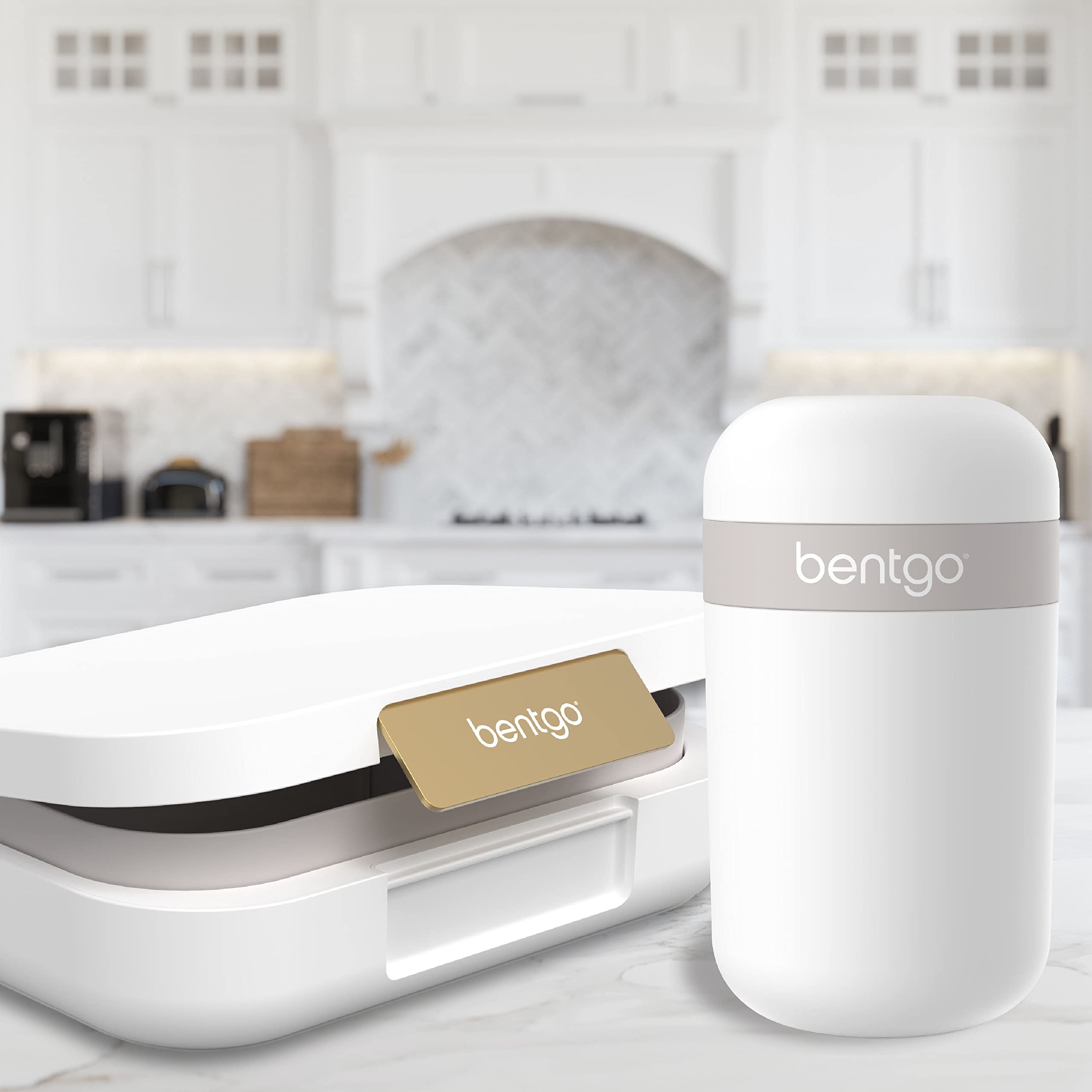 Foto 6 | Vaso Para Aperitivos Bentgo, Reutilizable, A Prueba De Fugas, 480 Ml, Blanco - Venta Internacional.