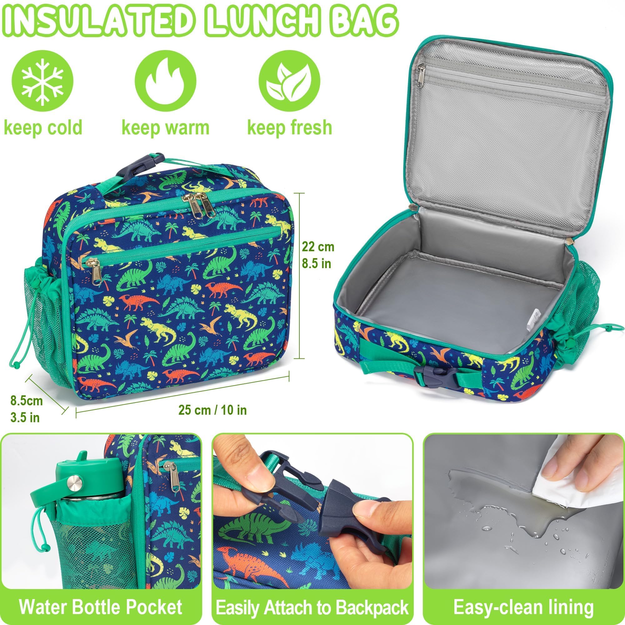 Foto 6 pulgar | Set De Loncheras Fimibuke Kids Bento Box Con Termo Para Comida - Venta Internacional.