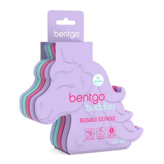 Foto 7 | Paquetes De Hielo Reutilizables Bentgo Buddies Para Loncheras, Paquete De 4 - Venta Internacional.