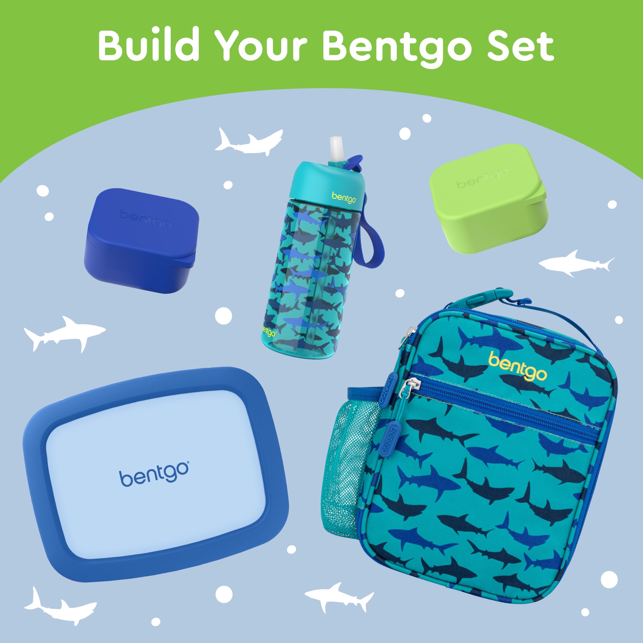 Foto 7 pulgar | Set De Recipientes De Silicona Bentgo Sidekicks, Paquete De 2 Unidades, 80 Ml, Azul Y Verde - Venta Internacional.
