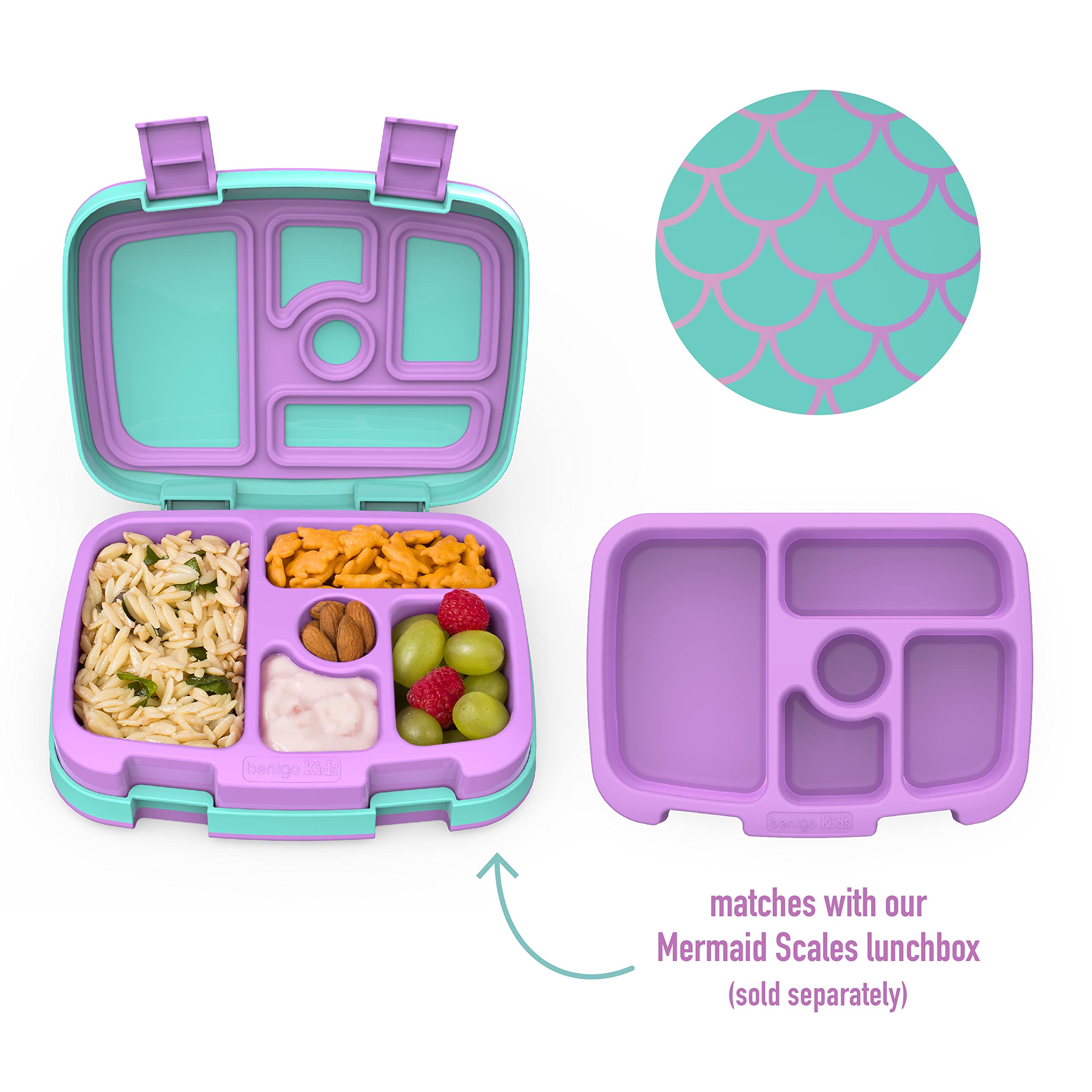 Foto 3 pulgar | Recipiente Para Preparación De Comidas Con Estampado Infantil De Bentgo Con Tapa Transparente - Venta Internacional.