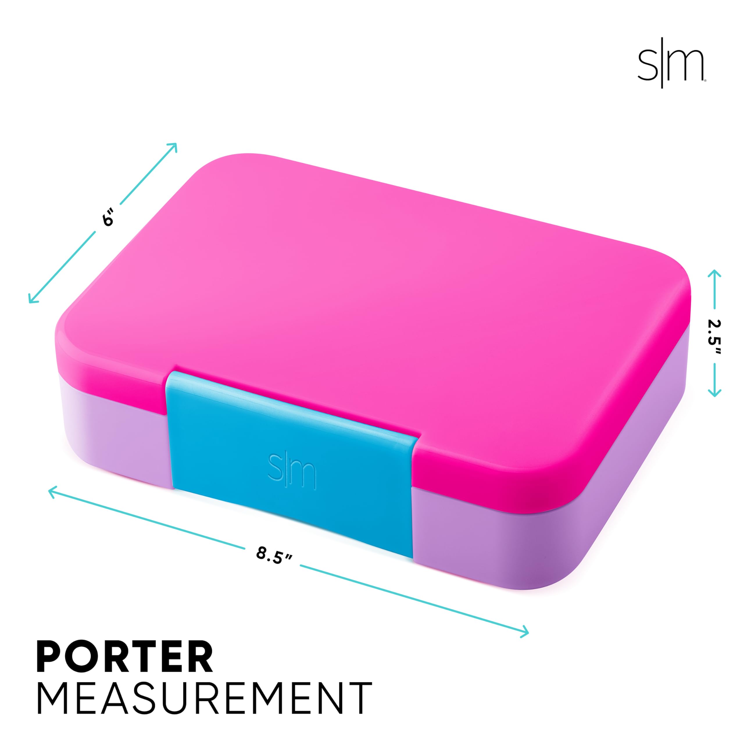 Foto 7 pulgar | Lonchera Bento, Colección Porter, Sencilla Y Moderna, Con 5 Compartimentos - Venta Internacional.