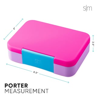 Foto 6 | Lonchera Bento, Colección Porter, Sencilla Y Moderna, Con 5 Compartimentos - Venta Internacional.