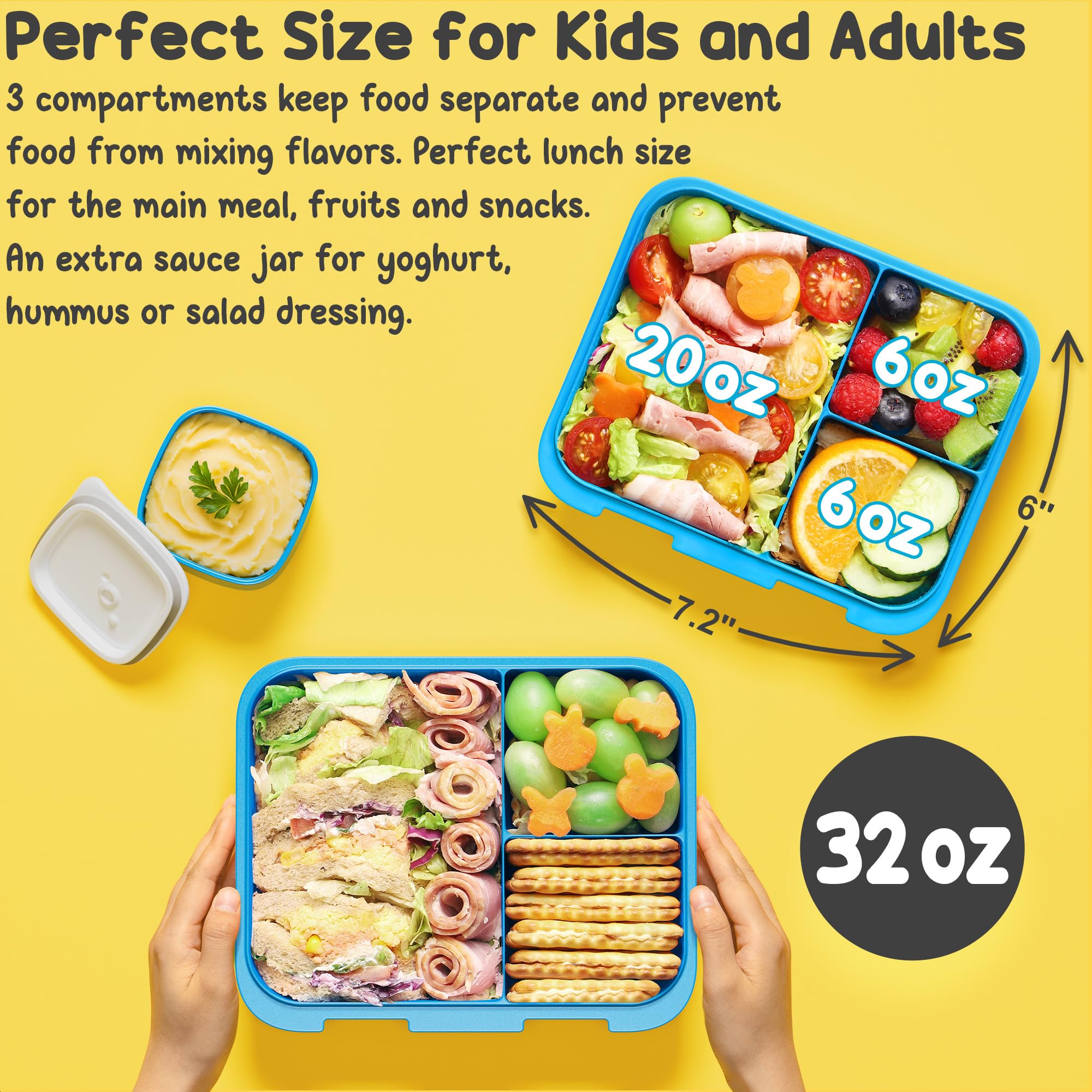 Foto 6 pulgar | Set De Loncheras Fimibuke Bento Para Niños Con Botella De Agua Y Bolsa - Venta Internacional.