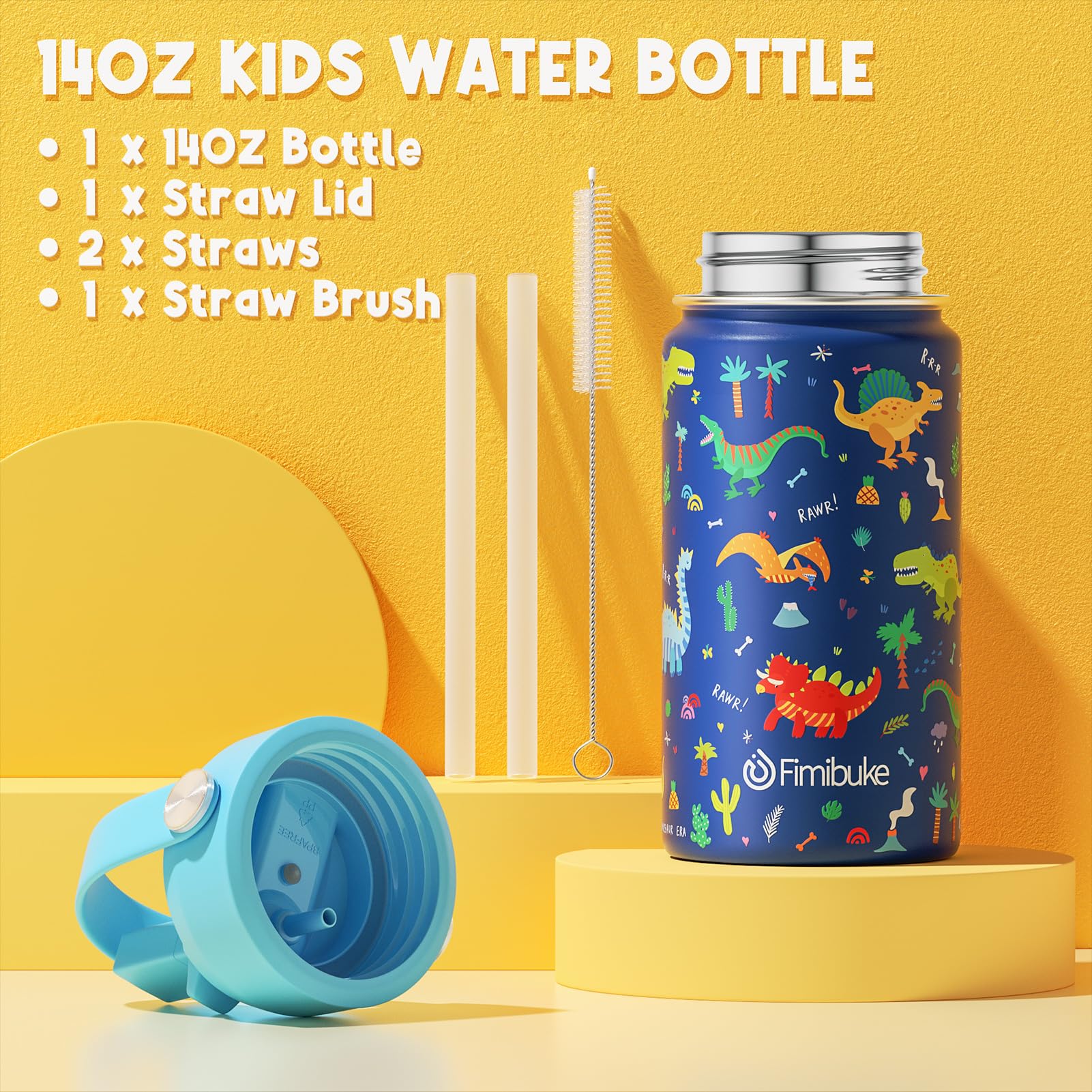 Foto 8 pulgar | Set De Loncheras Fimibuke Bento Para Niños Con Botella De Agua Y Bolsa - Venta Internacional.
