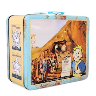 Foto 2 | Lunchbox Toynk Fallout Vault-tec Prepárate Para El Future Metal - Venta Internacional.