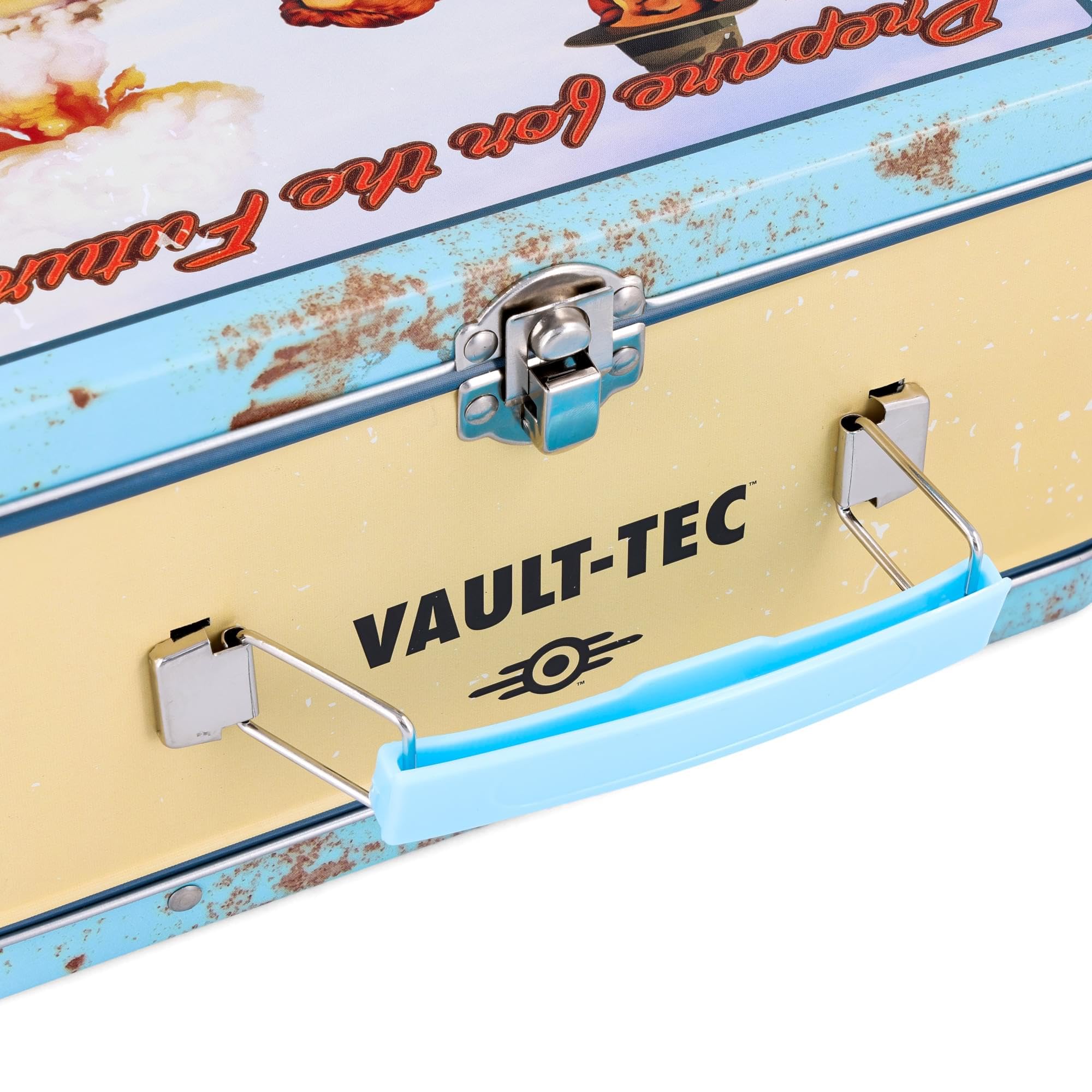 Foto 5 pulgar | Lunchbox Toynk Fallout Vault-tec Prepárate Para El Future Metal - Venta Internacional.