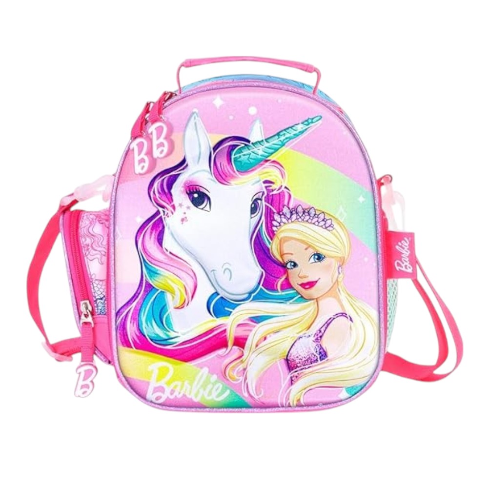 Foto 2 pulgar | Lonchera Termico Escolar Escolar Barbie Unicornio Yadatex Brb014-lb052a