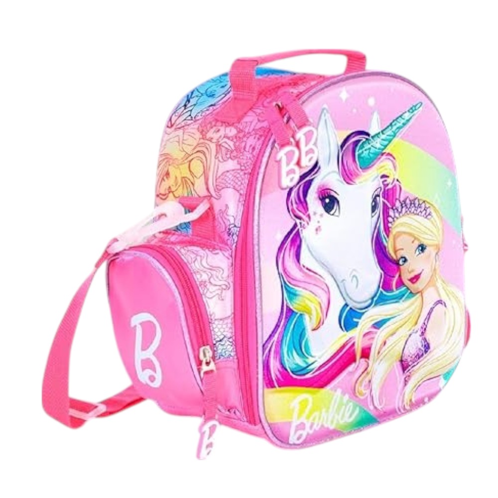 Foto 3 pulgar | Lonchera Termico Escolar Escolar Barbie Unicornio Yadatex Brb014-lb052a