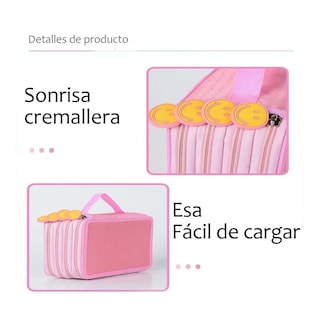 Foto 3 | Lapicera Organizador de Lápices Colores - color Rosa