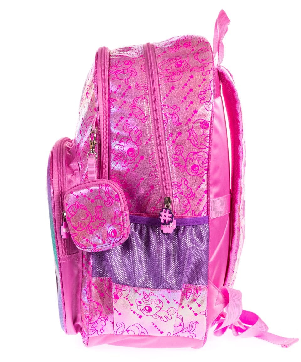 Foto 3 pulgar | Mochila Amix para Niña color Rosa