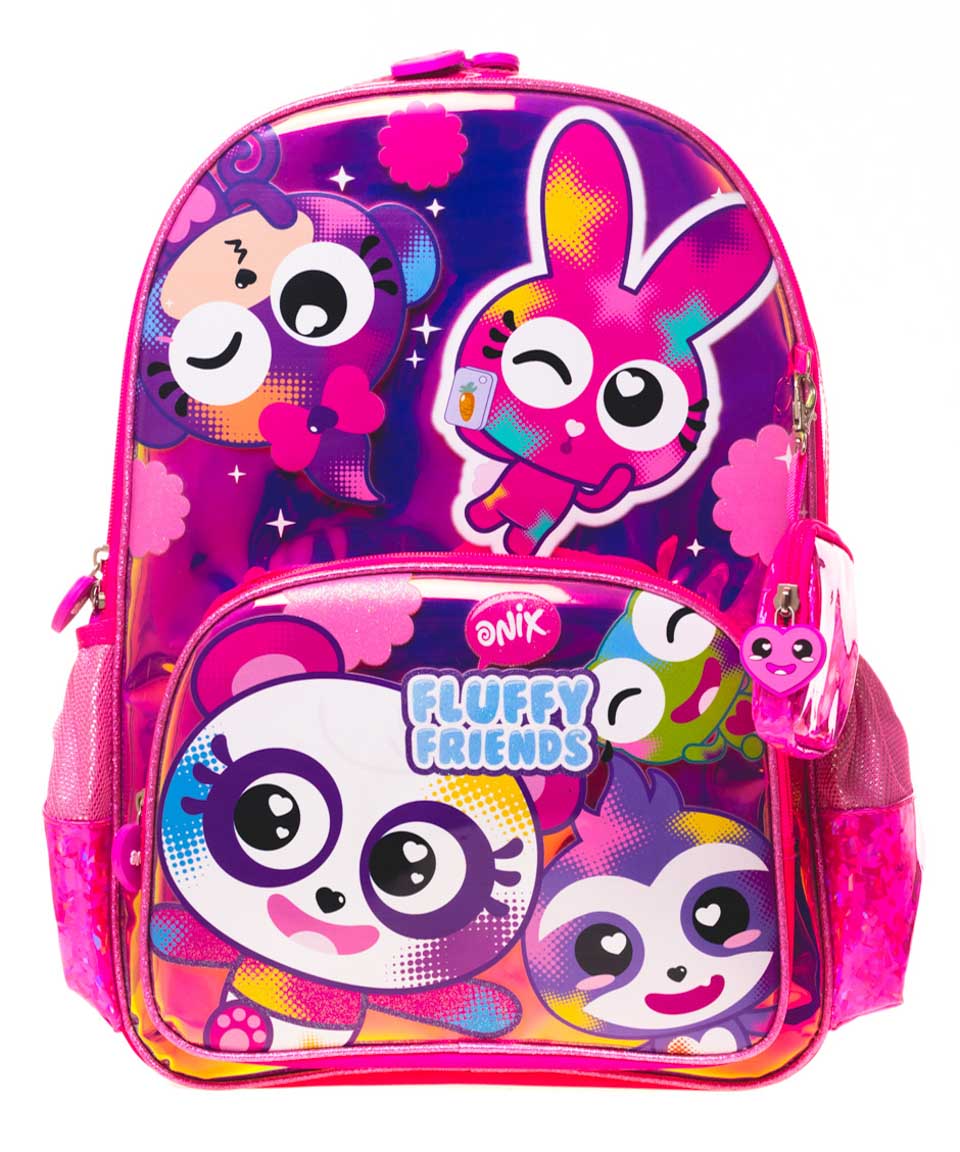 Foto 2 pulgar | Mochila Escolar Onix Fluffy Friends