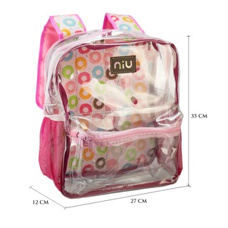 Foto 3 | Mochila para Niña Donas Sintético Florida Nueva Imagen color Rosa