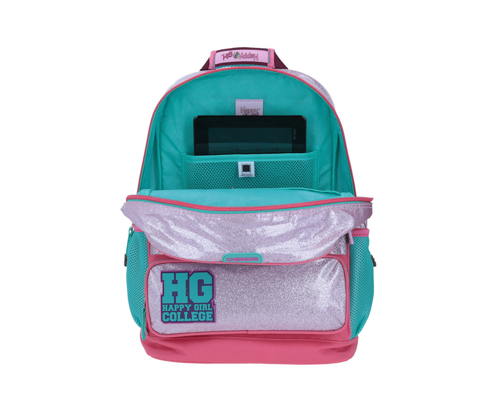 Foto 4 pulgar | Mochila Grande color Rosa Chenson Nishy