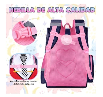 Foto 2 | Mochila Infantil Eo Safe Imports ESI-268 Multicolor