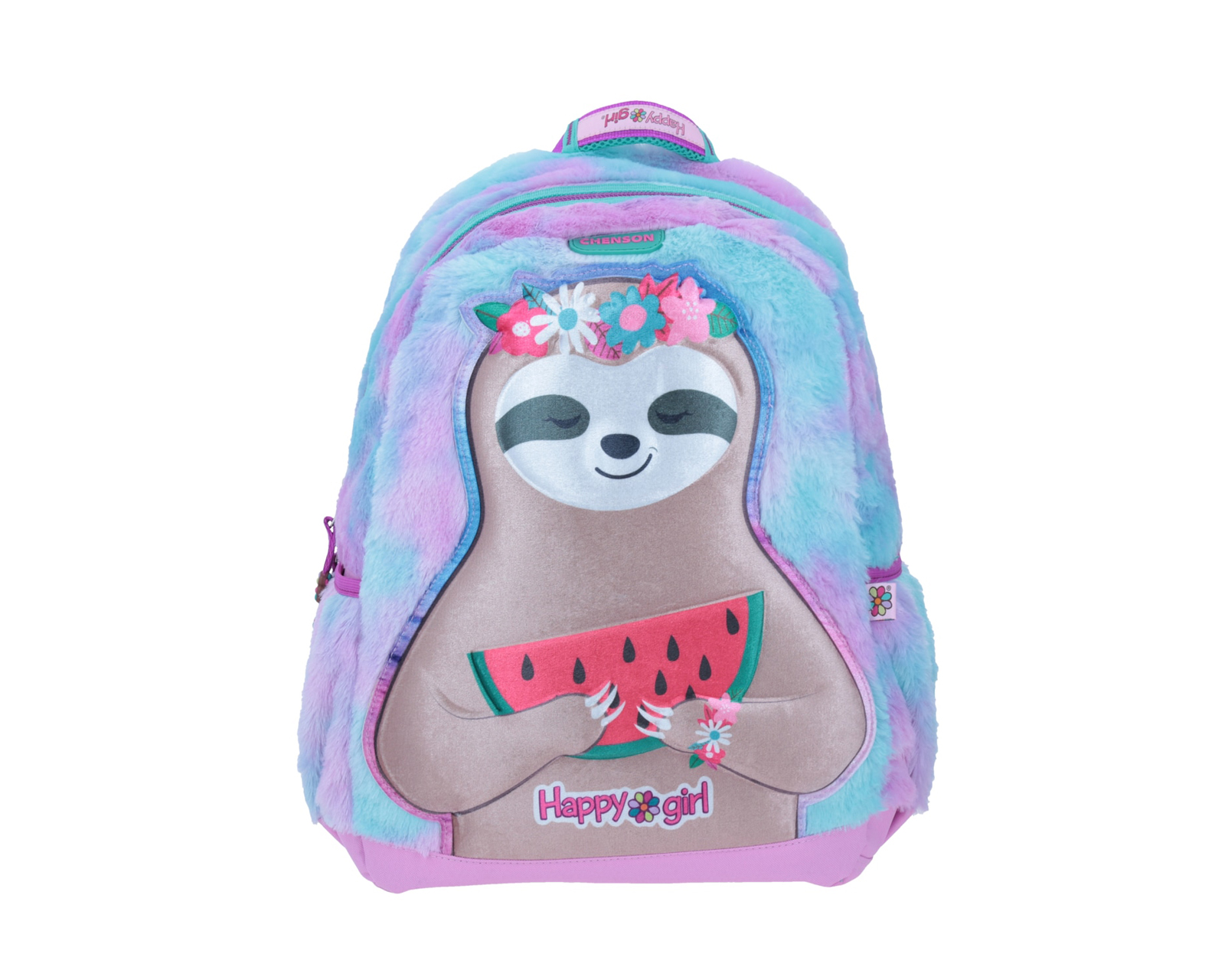 Foto 2 pulgar | Mochila grande Chenson Happy Girl Loty lila