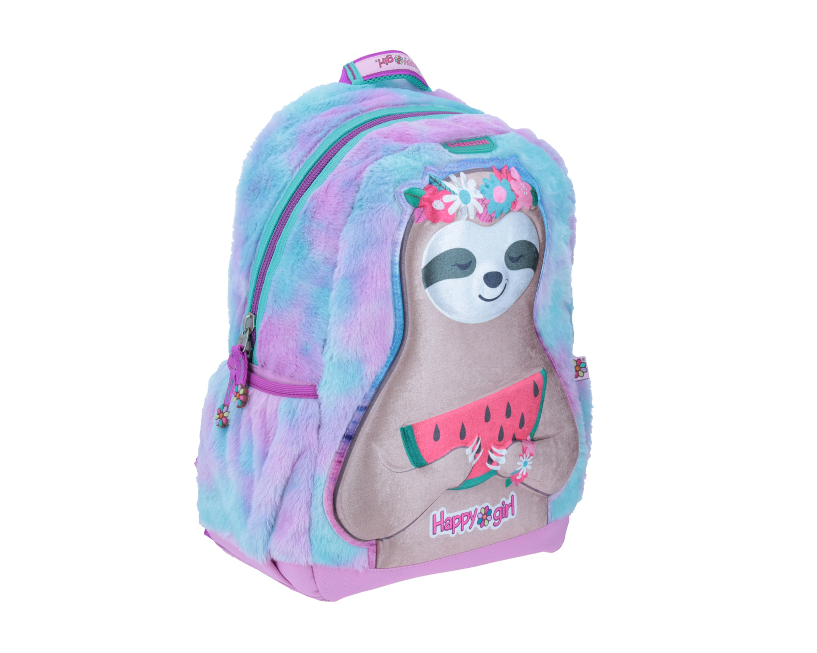 Foto 4 pulgar | Mochila grande Chenson Happy Girl Loty lila