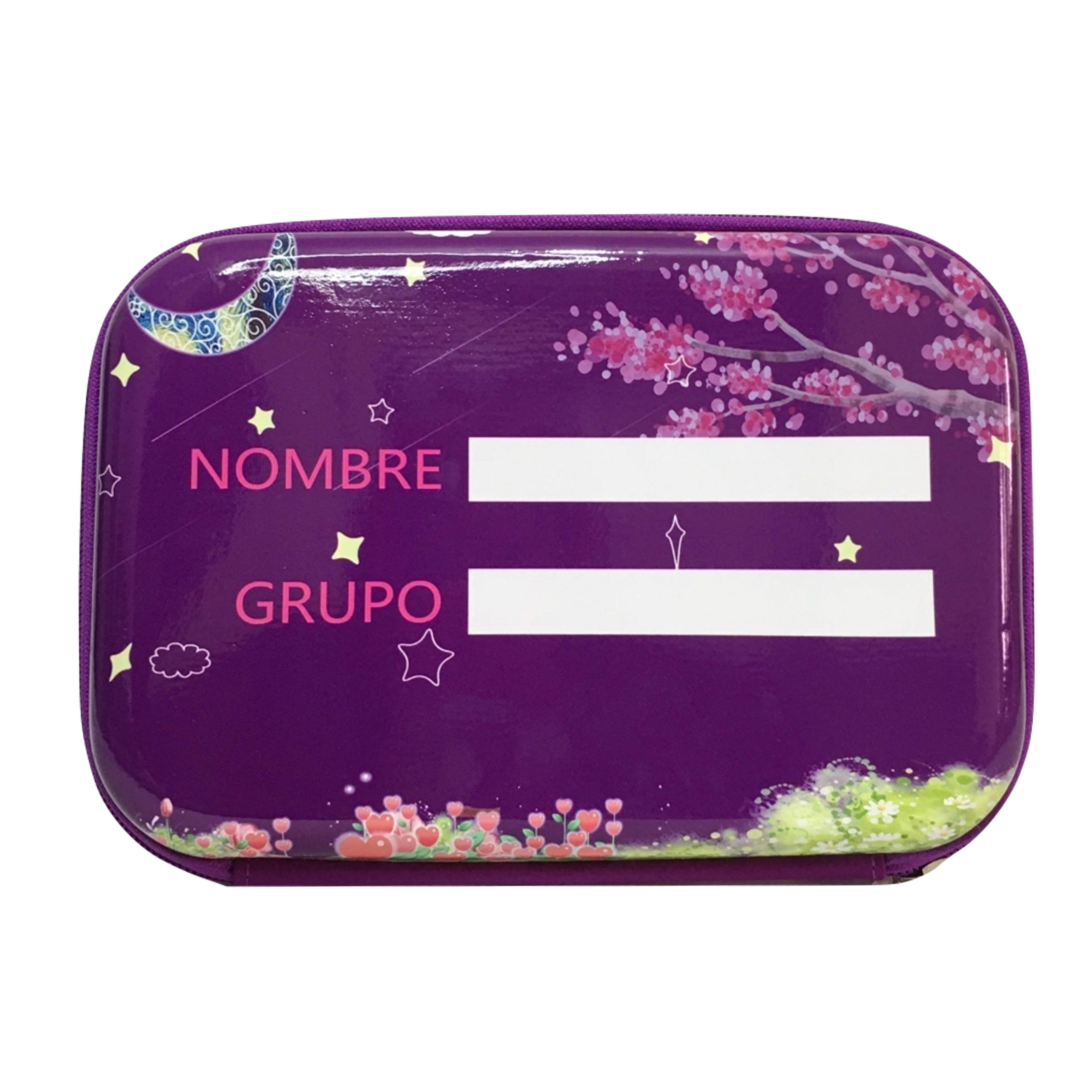 Foto 2 | Lapicero Escolar Golden kids DF-8416 color Púrpura Diseño de Unicornio 3D