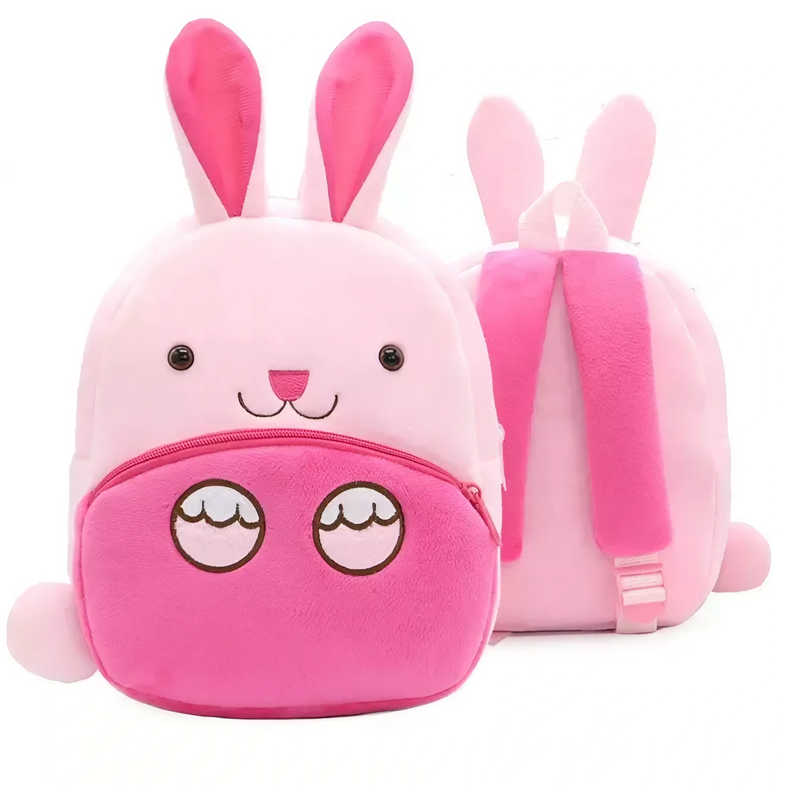 Mochila En Forma De Conejo Para Niños Yuff! Backpack color Rosa