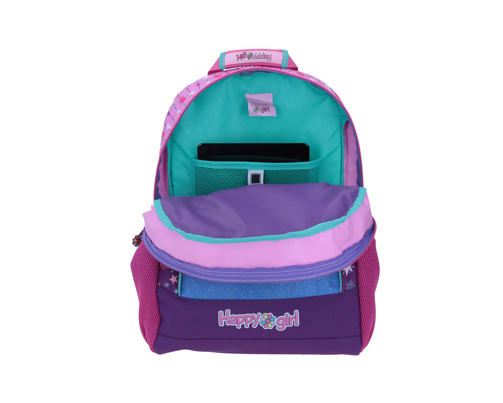 Foto 8 pulgar | Mochila Grande Chenson Happy Girl Primaria Momo Rosa Porta Tablet de Hasta 10'' para Niña