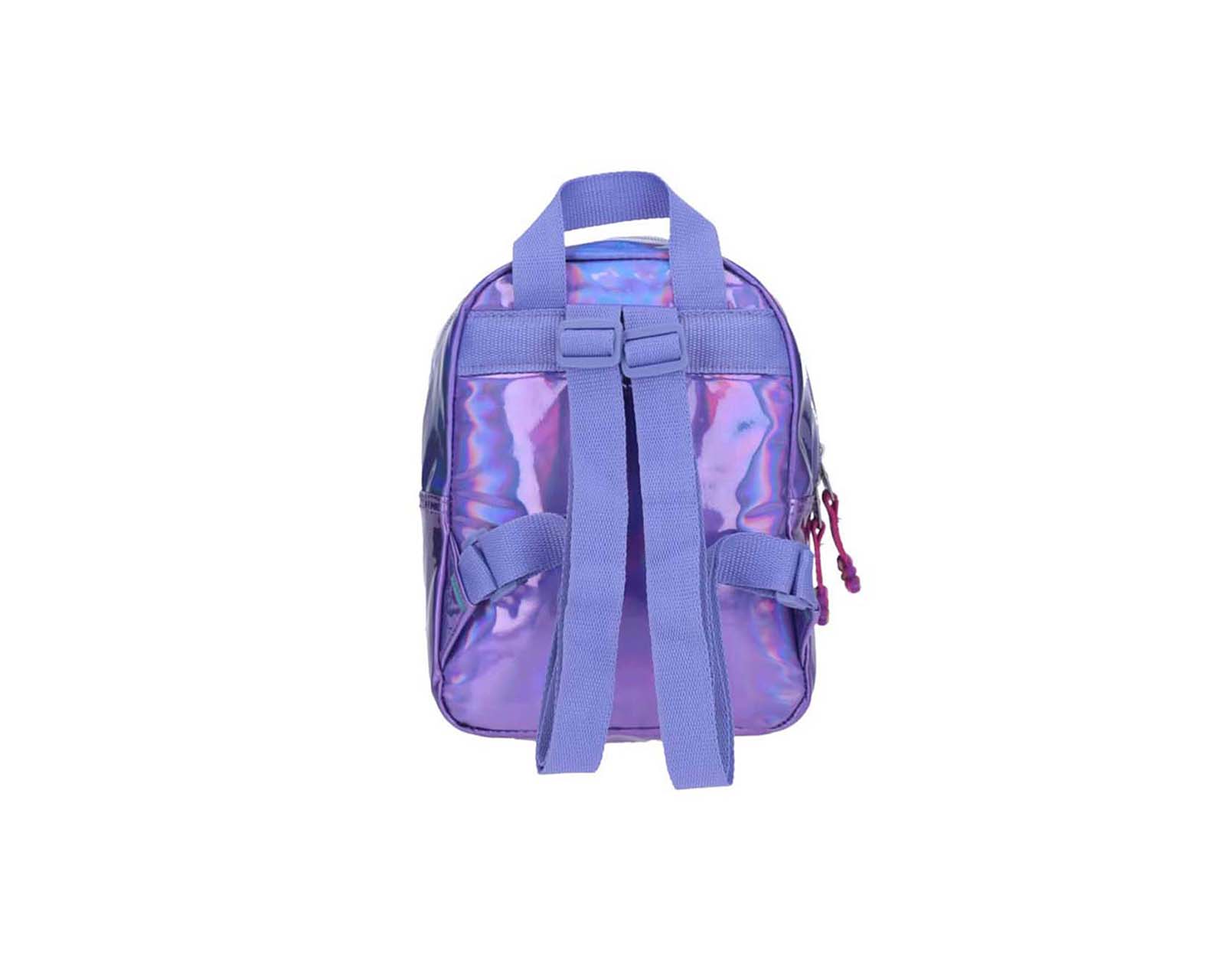 Foto 4 pulgar | Mochila Chenson Happy Girl Discolight color Púrpura
