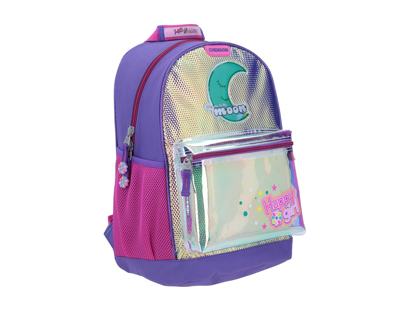 Foto 5 pulgar | Mochila Chenson Happy Girl Munif color Púrpura