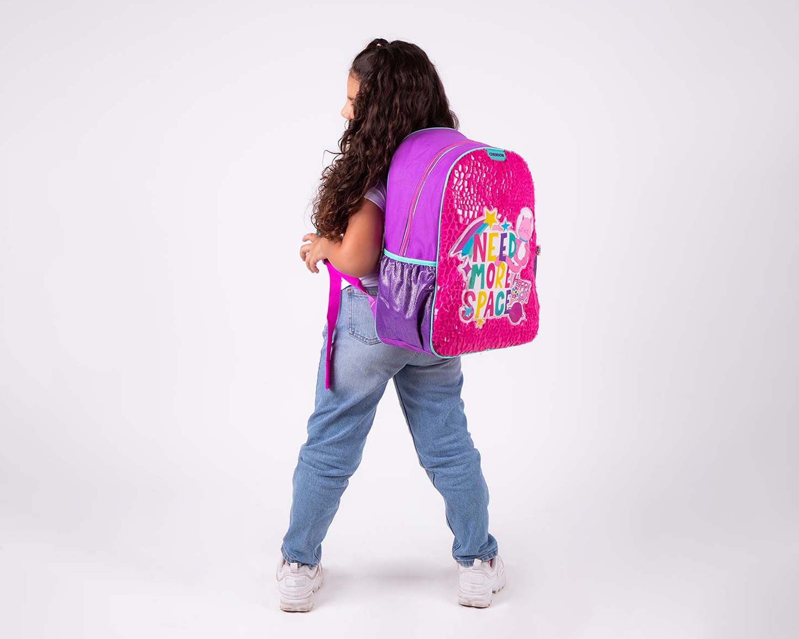 Foto 7 pulgar | Mochila Chenson Happy Girl Bogui color Rosa