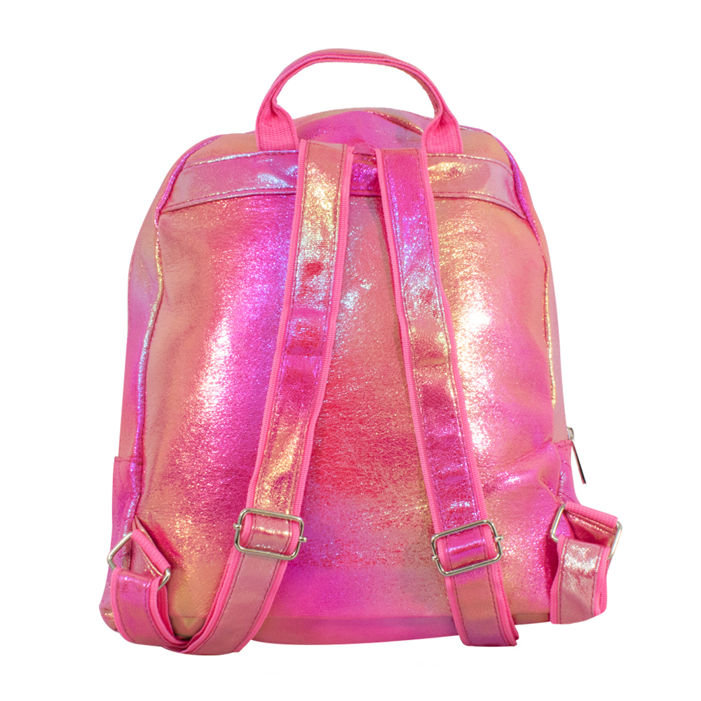 Foto 4 pulgar | Mochila Infantil de Unicornio Tornasol color Fucsia Importadora La Merced