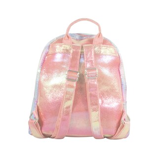 Foto 3 | Mochila Infantil de Lentejuelas Diseño de Cola de Sirena Tornasol color Rosa Importadora La Merced