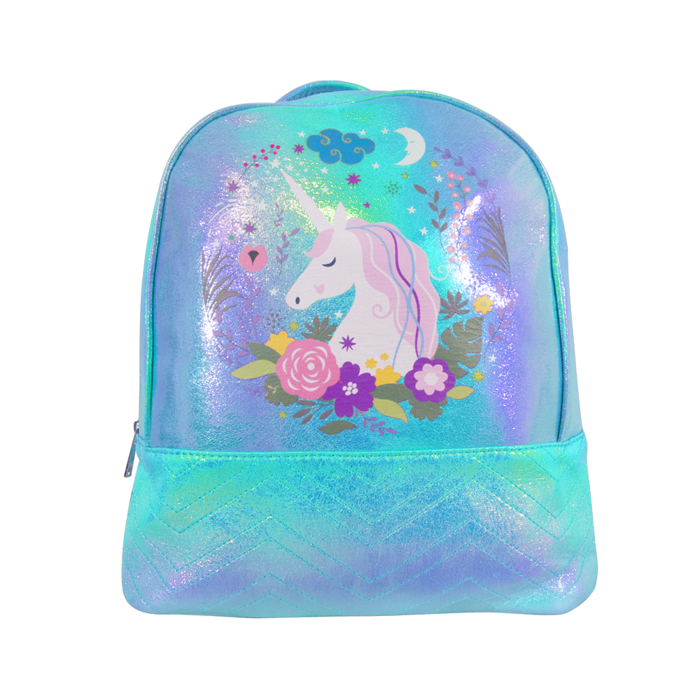 Mochila Infantil de Unicornio Tornasol color Azul Importadora La Merced