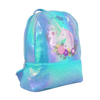 Foto 2 | Mochila Infantil de Unicornio Tornasol color Azul Importadora La Merced