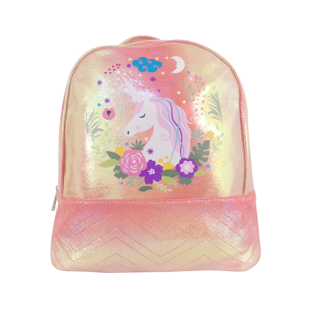 Foto 2 pulgar | Mochila Infantil de Unicornio Tornasol Importadora La Merced color Rosa
