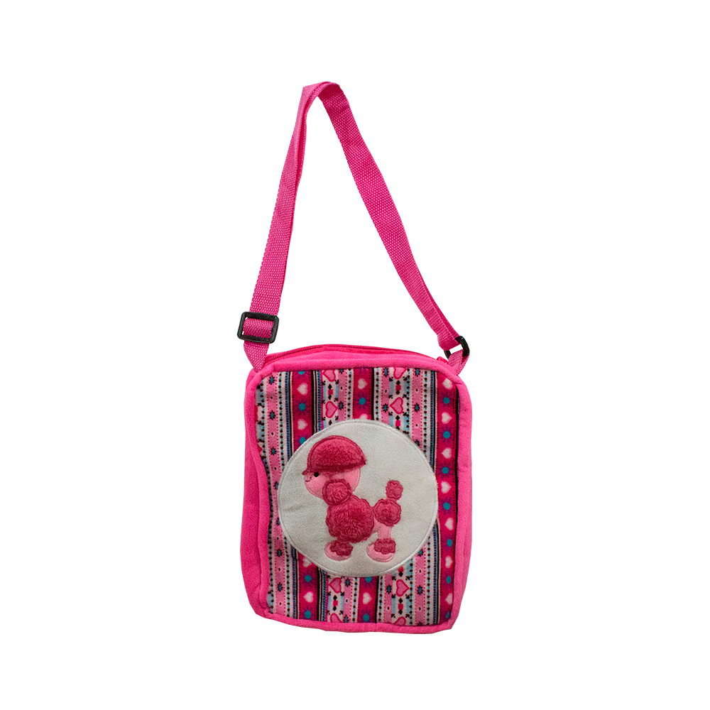 Foto 5 | Bolsa Mini de Peluche para Niña Mochila color Rosa y Morado