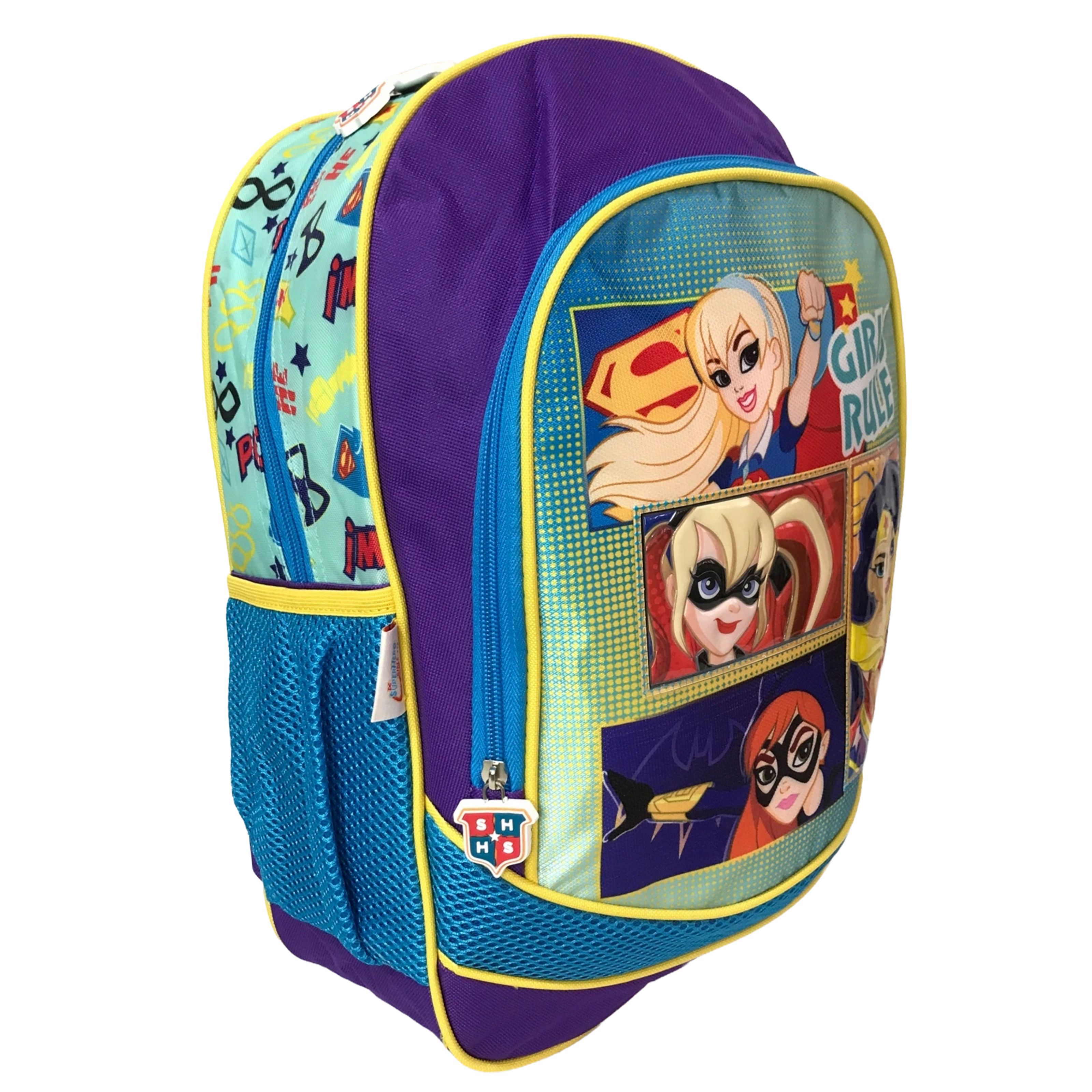 Foto 4 pulgar | Mochila Escolar DC Comics 513MB Multicolor Super Hero Girls