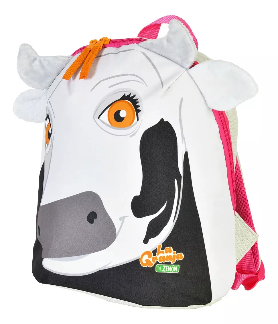 Foto 4 pulgar | Mochila Kinder Preescolar La Vaca Lola La Granja de Zenon Infantil