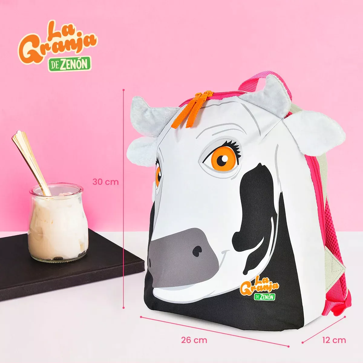 Foto 5 pulgar | Mochila Kinder Preescolar La Vaca Lola La Granja de Zenon Infantil