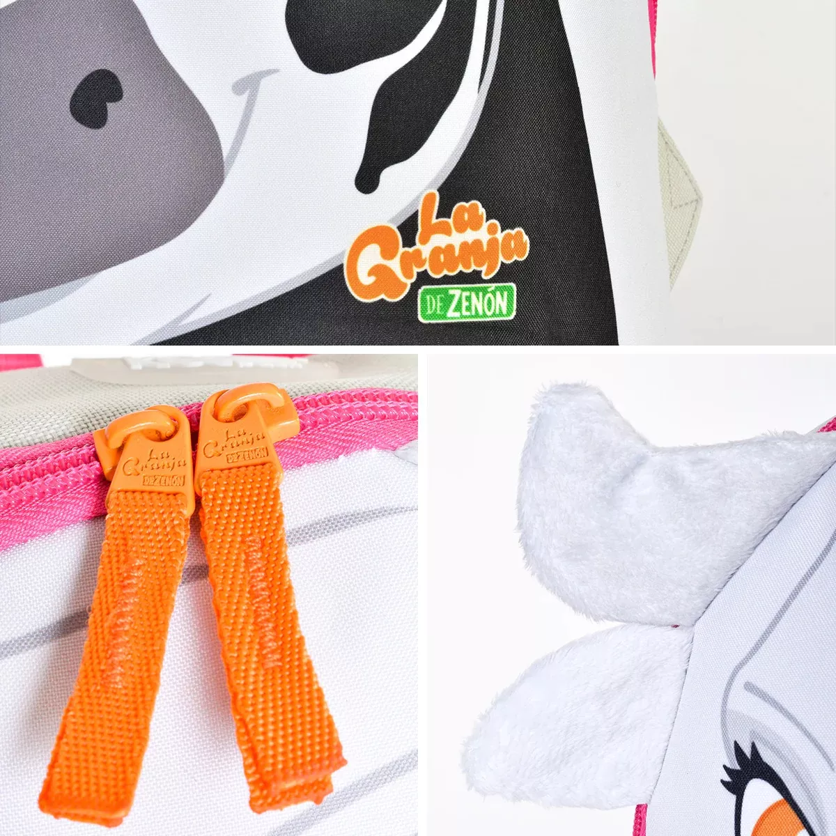 Foto 8 | Mochila Kinder Preescolar La Vaca Lola La Granja de Zenon Infantil