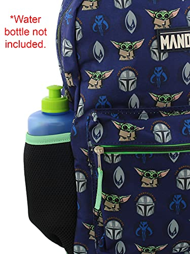 Foto 6 pulgar | Venta Internacional- Mochila Star Wars Mandelorian Baby Yoda color Azul