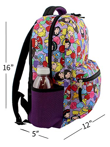 Foto 5 pulgar | Venta Internacional- Mochila Escolar Disney Princess color Morado