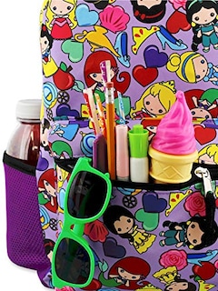Foto 5 | Venta Internacional- Mochila Escolar Disney Princess color Morado