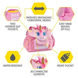 Foto 5 | Venta Internacional- Mochila Bixbee Unicornio color Rosa