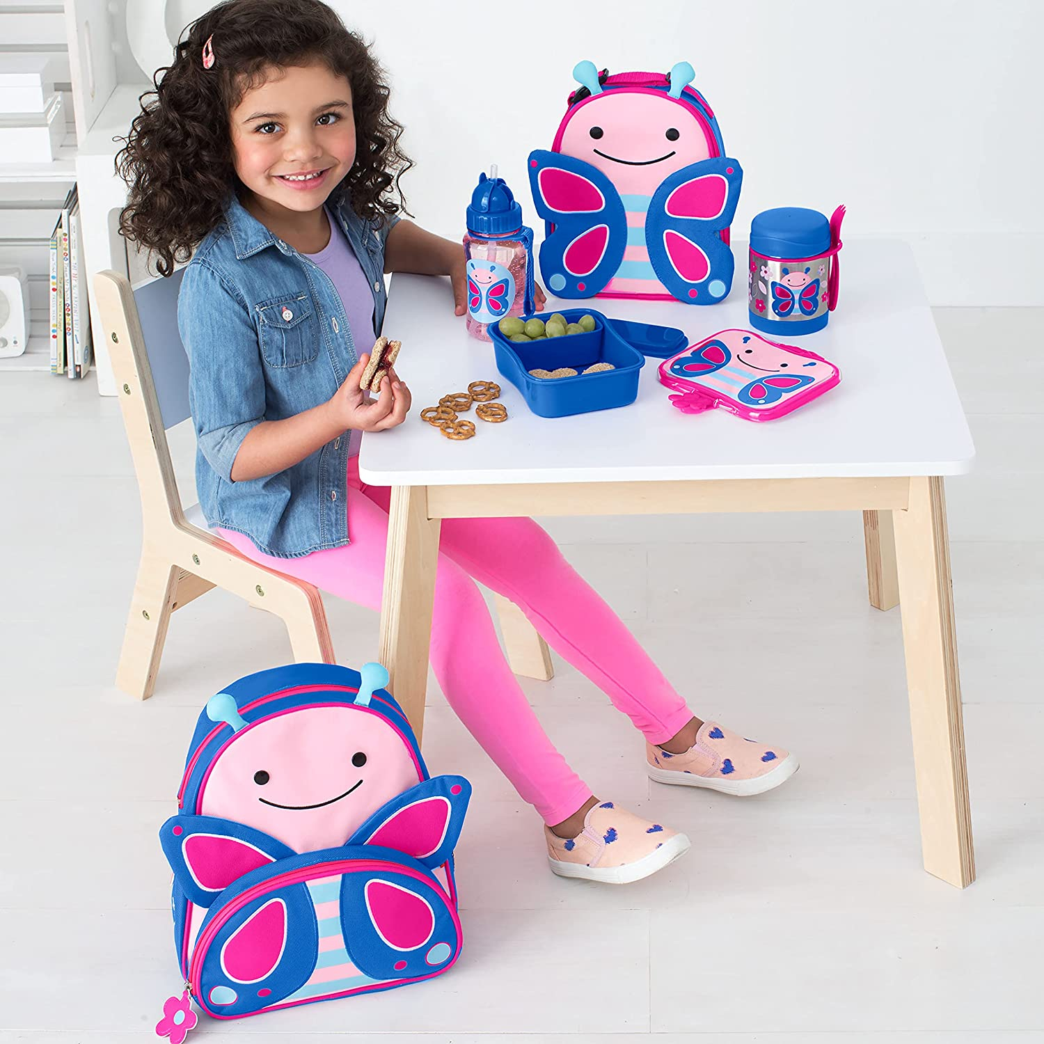 Foto 5 pulgar | Venta Internacional- Mochila para Niños Pequeños Skip Hop Zoo Preescolar para Edades de 2 a 4 Años Mariposa